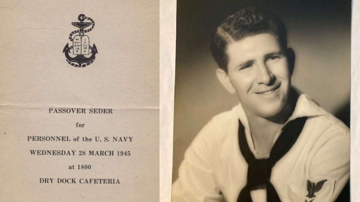 The unlikely WWII seder that reminded a Jewish sailor who he was, 80 years later