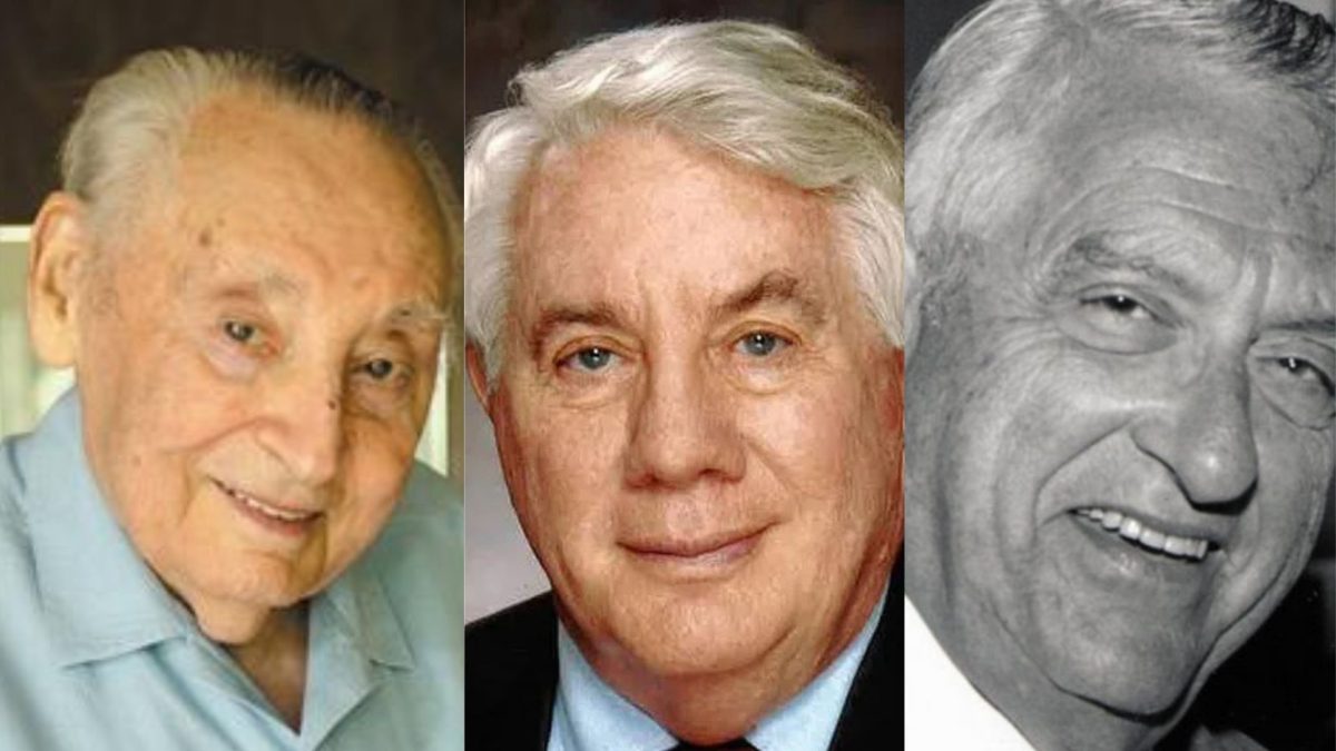 Leo Wolf, Tom Green and Bill Kahn. 